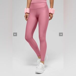 ALO Yoga Soft Mulberry High-Waist 7/8 Airlift Leggings